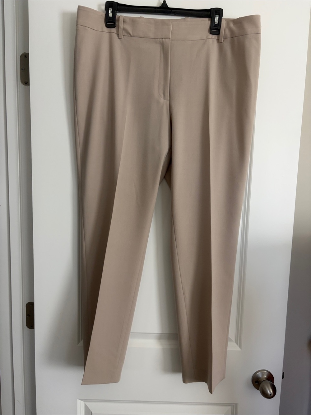Calvin Klein Taupe Slim Dress Trousers